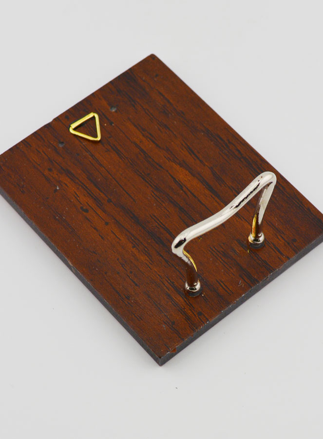 Icona Bizantina Sacro Cuore di Gesù Dipinta a Mano - 8 cm (pic 4)