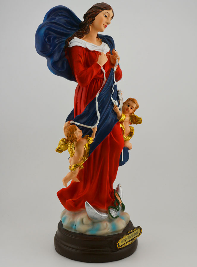 Statua Madonna che scioglie i nodi - 30 cm (pic 3)
