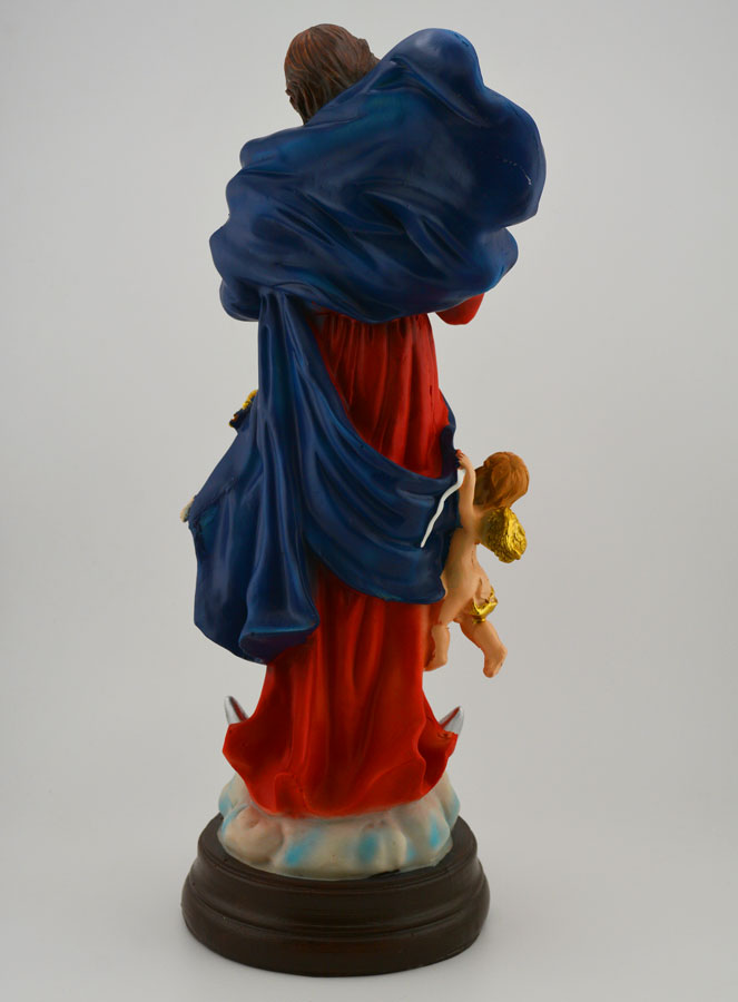 Statua Madonna che scioglie i nodi - 30 cm (pic 4)