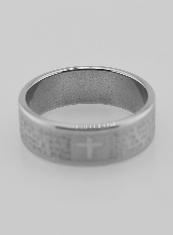 Anello Religioso Preghiera del Padre Nostro Taglia 63 (pic 4)