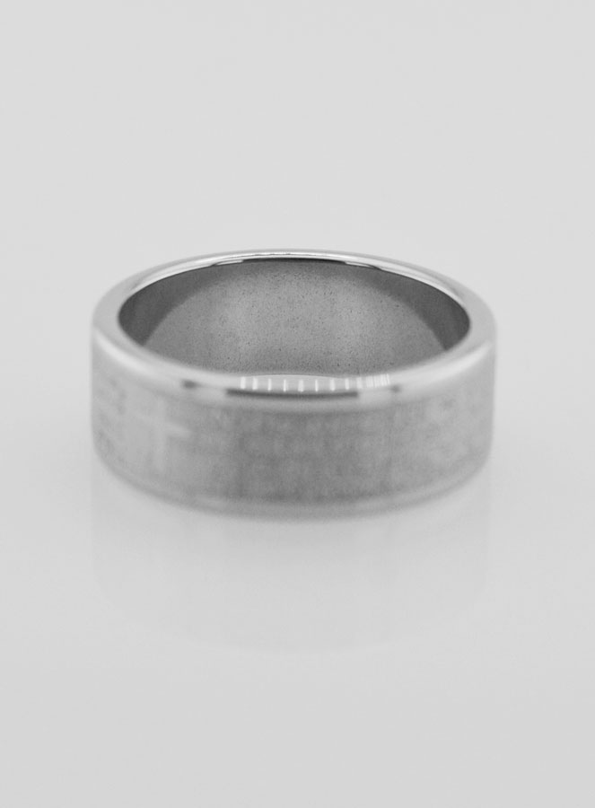 Anello Religioso Preghiera del Padre Nostro Taglia 56 (pic 3)