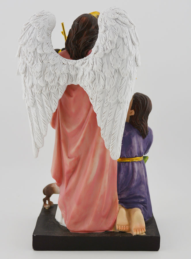 Statua San Raffaele - 20 cm (pic 3)
