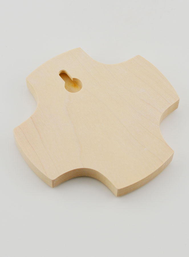 Croce Bambini in Legno d'Ebano - Pesce Cristiano Ichthys (pic 4)