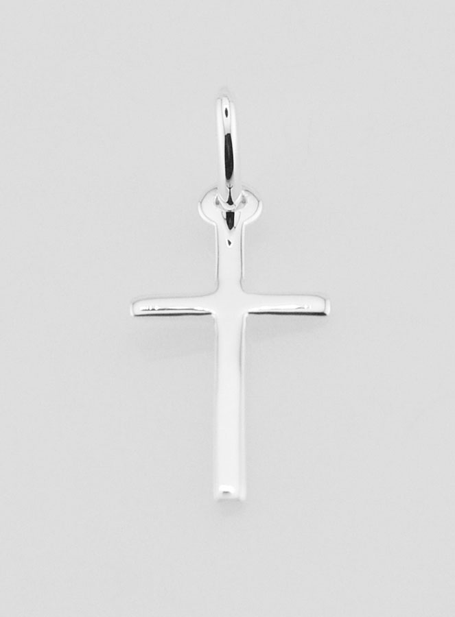 Ciondolo Croce in Argento 22mm (pic 2)
