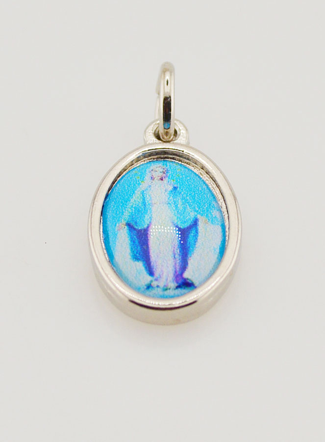 Medaglia Vergine Miracolosa Medaglia Miracolosa argentata 14 mm (pic 2)