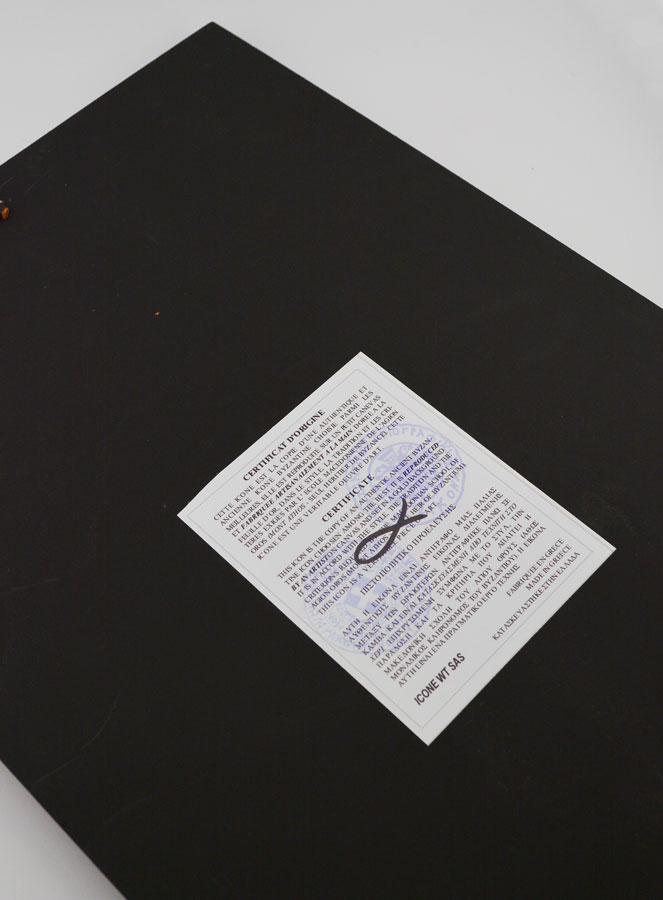 Icona Bizantina San Marco l'evangelista - 30 cm (pic 4)