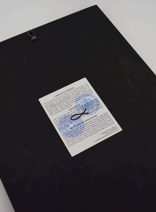 Icona Bizantina San Giovanni Evangelista - 30 cm (pic 4)