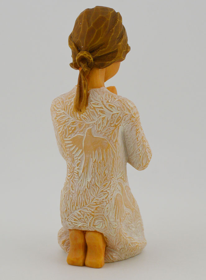 Angelo Willow Tree -  Preghiera di Pace (Prayer of Peace) - 10 cm (pic 4)