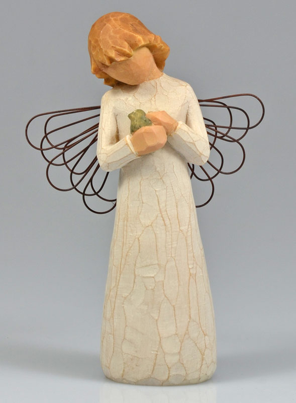Angelo Willow Tree - Angelo della Guarigione (Angel of Healing) - 14 cm (pic 2)