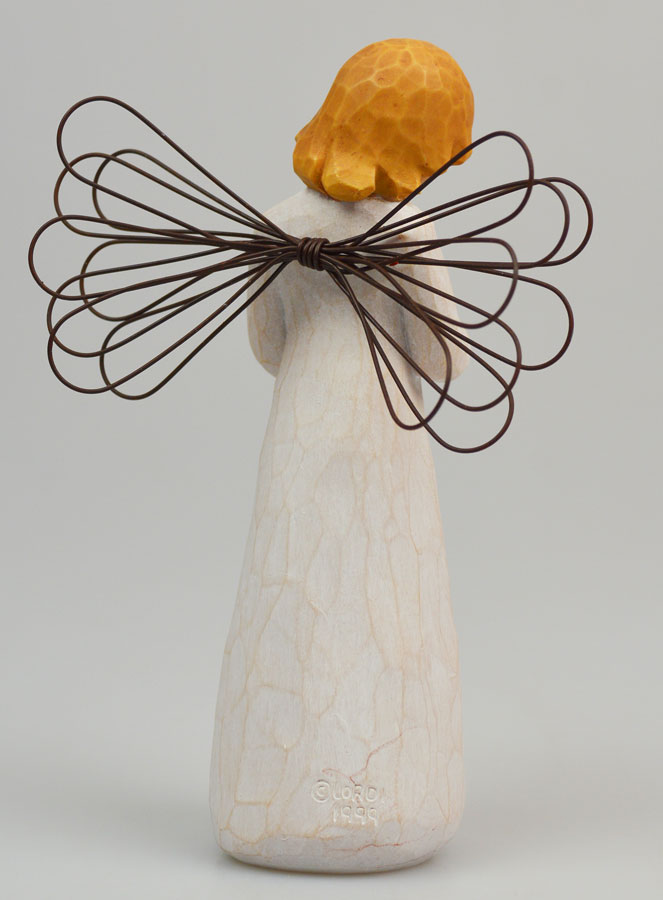 Angelo Willow Tree - Angelo della Guarigione (Angel of Healing) - 14 cm (pic 4)