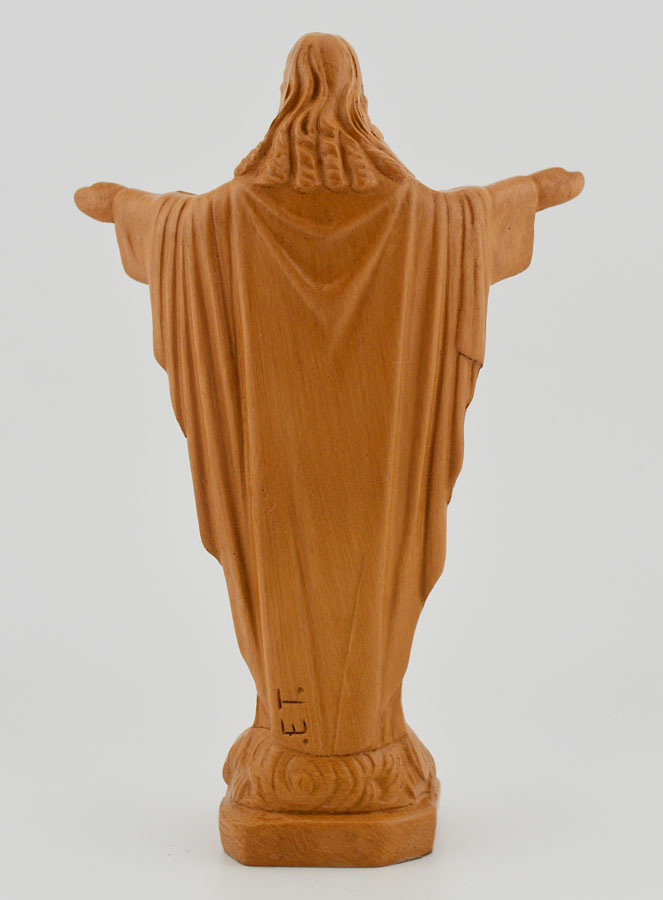 Statua Sacro Cuore di Montmartre - Colore legno - 15 cm (pic 4)