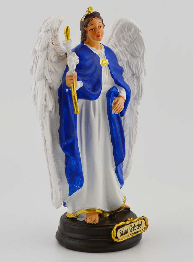 Statua San Gabriele Arcangelo - 12 cm (pic 3)