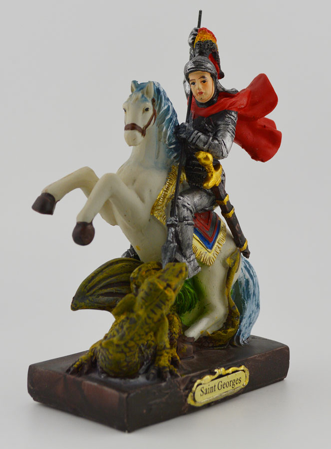 Statua San Giorgio - 12 cm (pic 3)