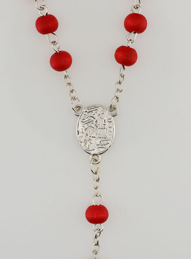 Rosario in Legno di Rosa di Lourdes (pic 4)