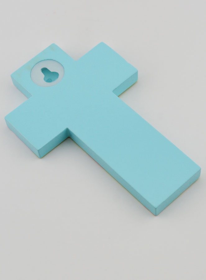 Croce in Legno per Bambini Arca di Noè 12cm (pic 4)