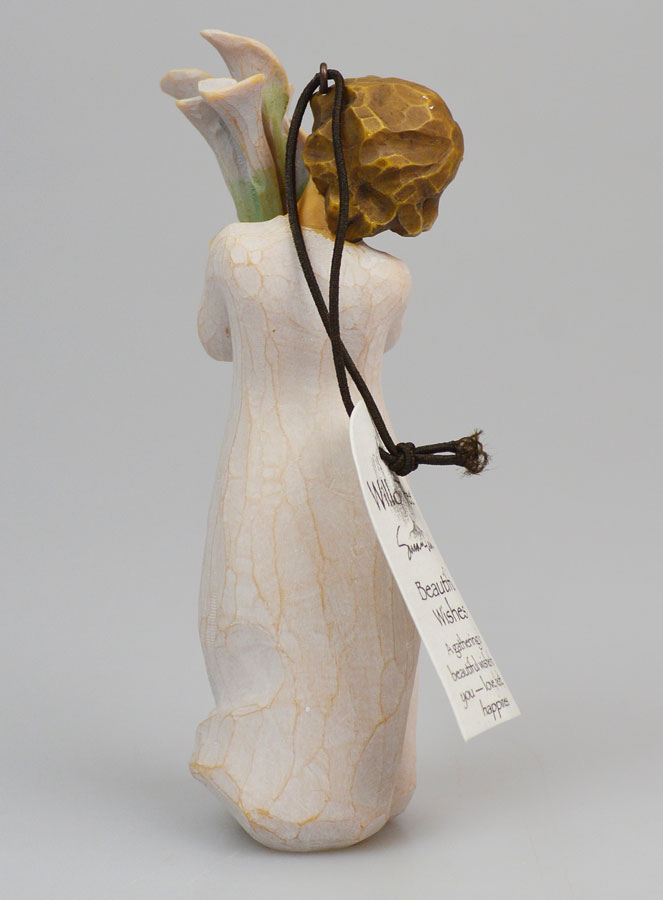 Angelo Willow Tree - Angelo Tantissimi Auguri (Beautiful Wishes) - 12 cm (pic 4)