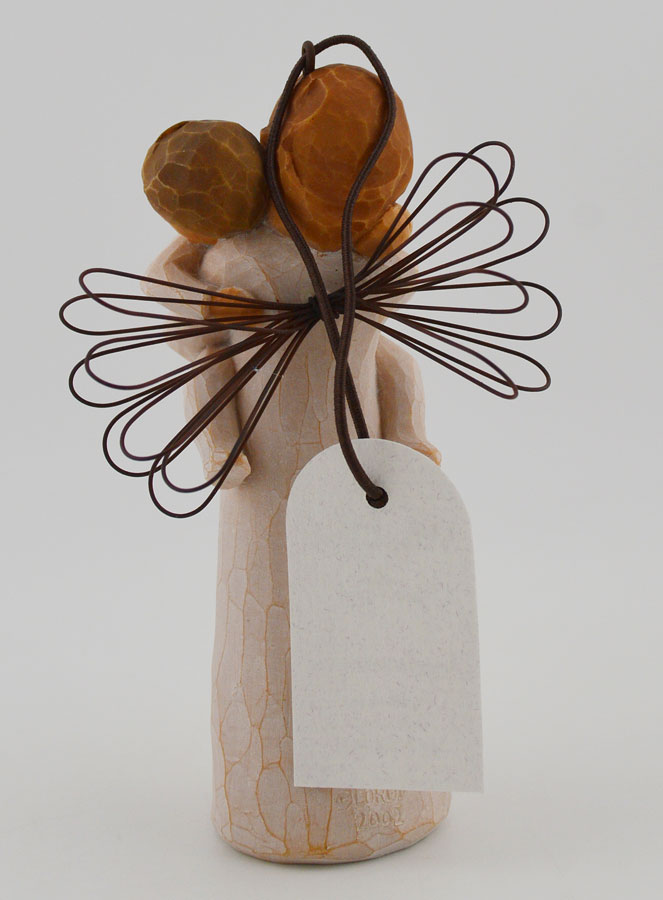 Angelo Willow Tree - Abbraccio dell'Angelo custode (Angel's Embrace) - 11 cm (pic 4)