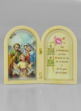 Icona Dittico Santa Famiglia + Preghiera di Benedizione (pic 1)