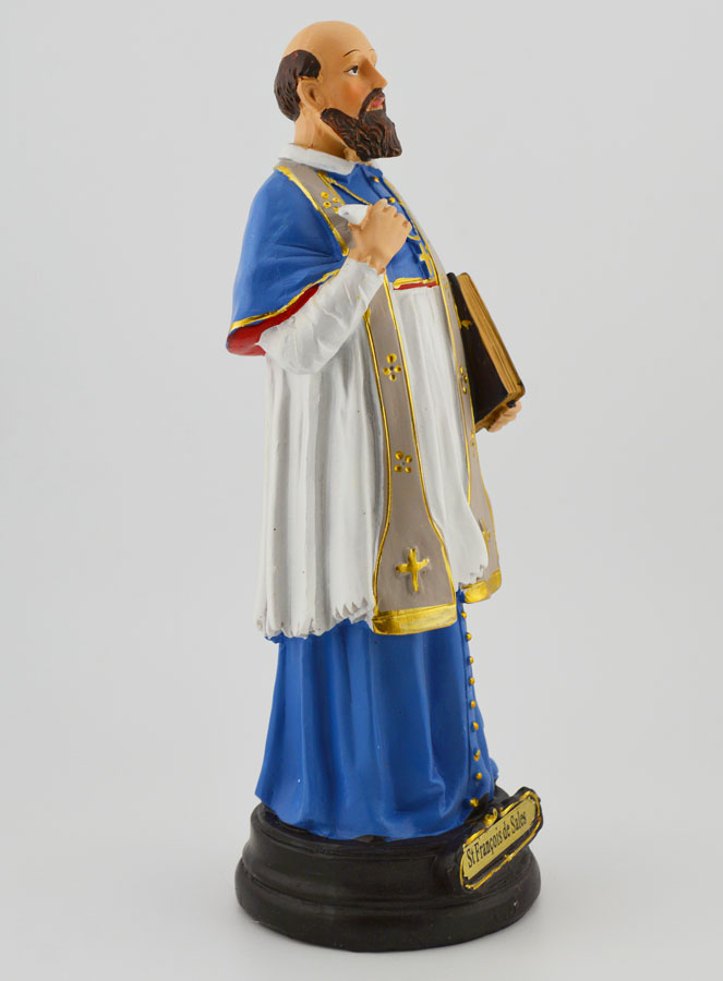 Statua San Francesco di Sales - 20 cm (pic 3)