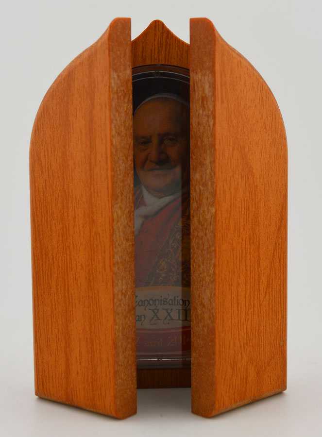 Icona Trittico di San Giovanni XXIII in Legno (pic 4)