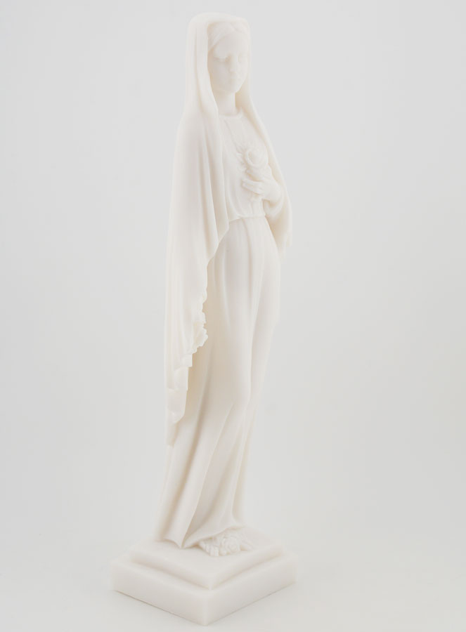 Statua Madonna delle rose - 25 cm (pic 3)