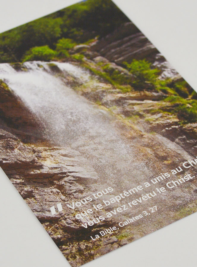 Cartolina di Battesimo - Uniti con Cristo, Avete Rivestito Cristo (pic 3)