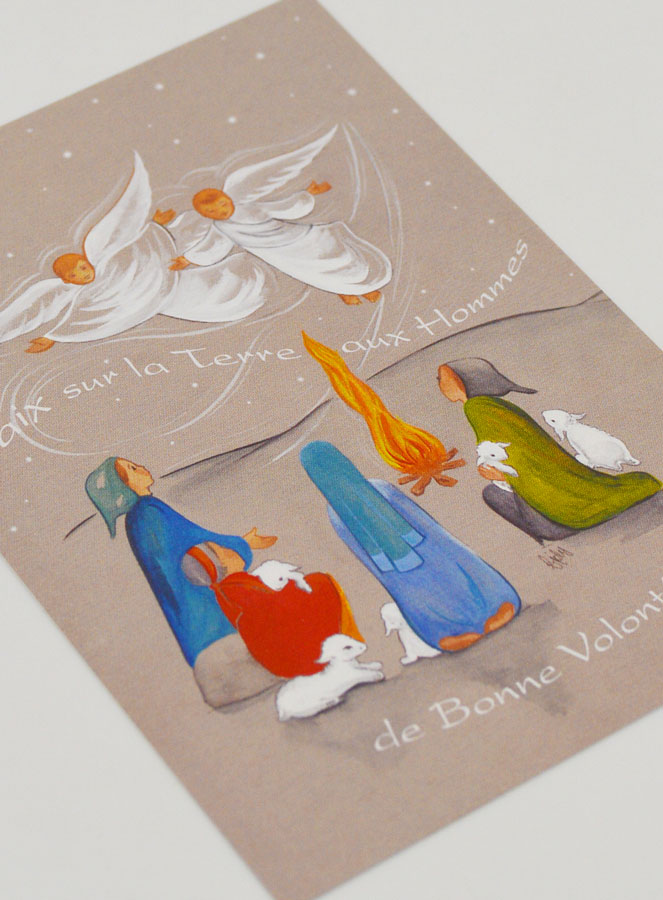 Biglietto di Auguri - La Natività - Pace sulla Terra (pic 4)
