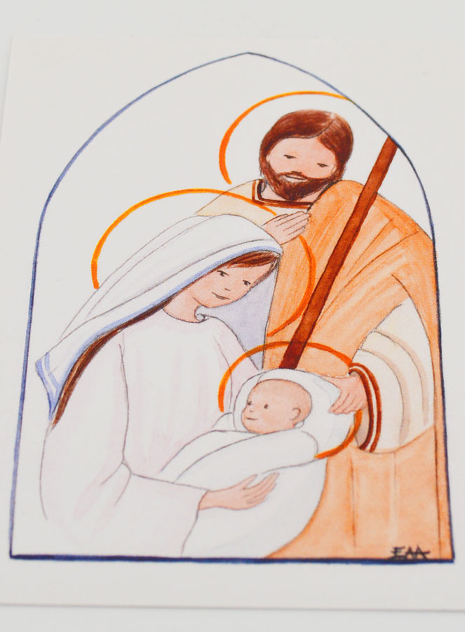 Cartolina di Battesimo - Sacra Famiglia di Nazareth (pic 2)