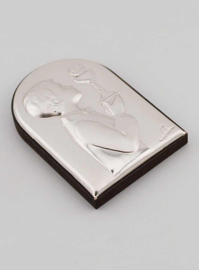 Icona della Prima Comunione Bambino - 6 cm (pic 3)
