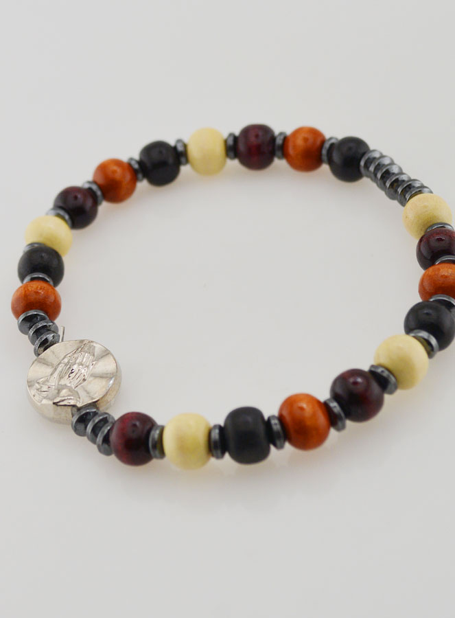 Bracciale di Lourdes su elastico - Medaglietta di Lourdes (pic 4)