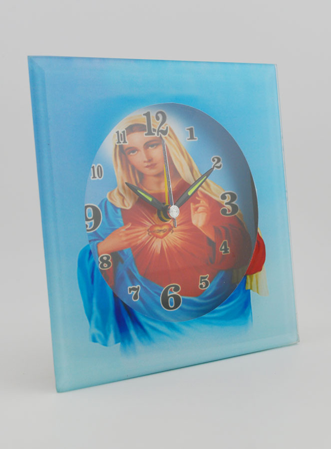 Orologio del Sacro Cuore di Maria - 12cm (pic 3)