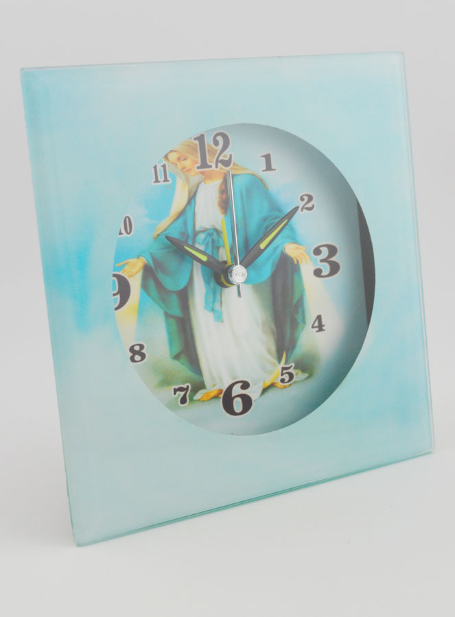 Orologio della Vergine Miracolosa - 12cm (pic 3)