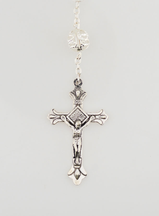 Rosario di Lourdes in Perle di Cristallo - 55 cm (pic 3)