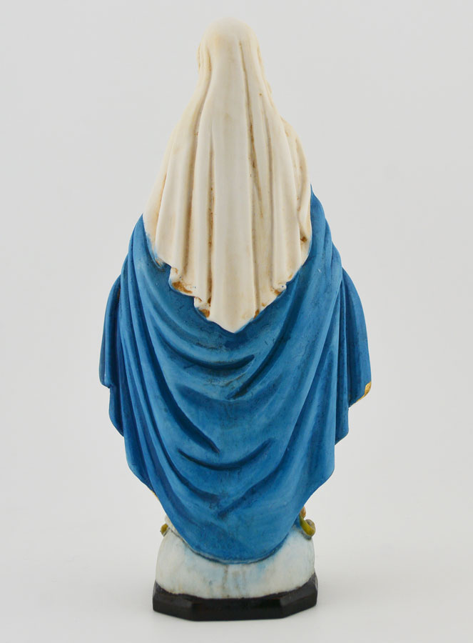 Statua Santa Vergine Miracolosa Policroma (pic 4)