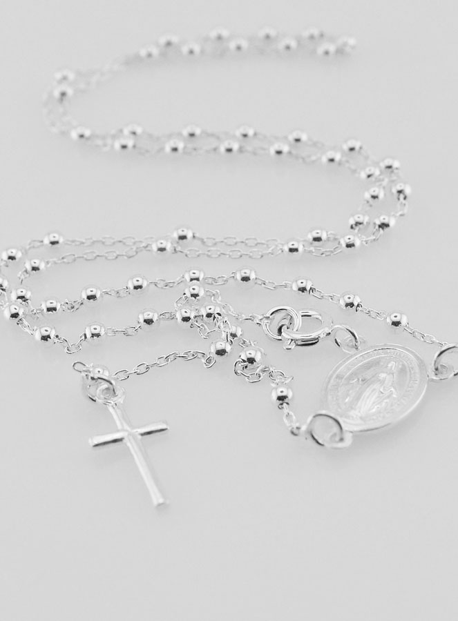 Rosario in Argento Massiccio 925 Lusso (pic 2)
