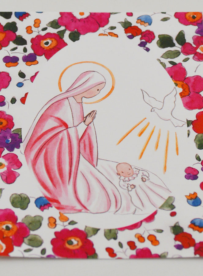Immagine del Battesimo - Vergine Maria e Colomba (pic 2)