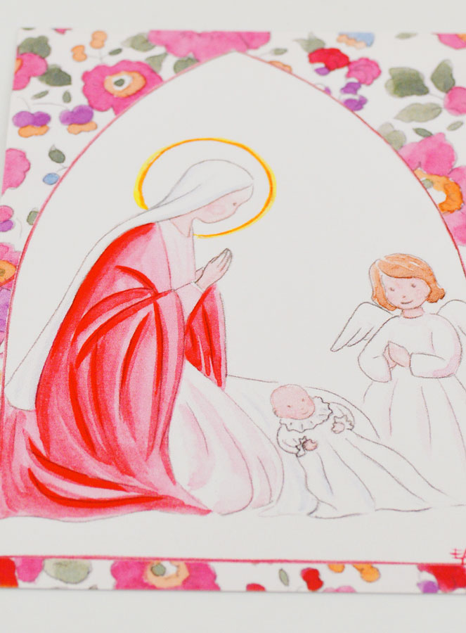 Immagine del Battesimo - Vergine Maria e Angelo Custode (pic 2)