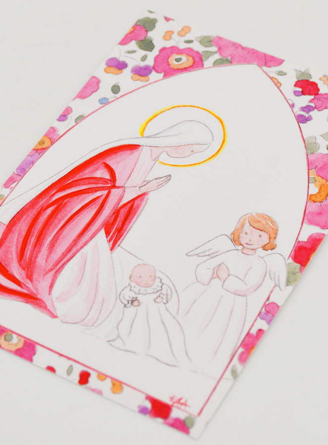 Immagine del Battesimo - Vergine Maria e Angelo Custode (pic 4)