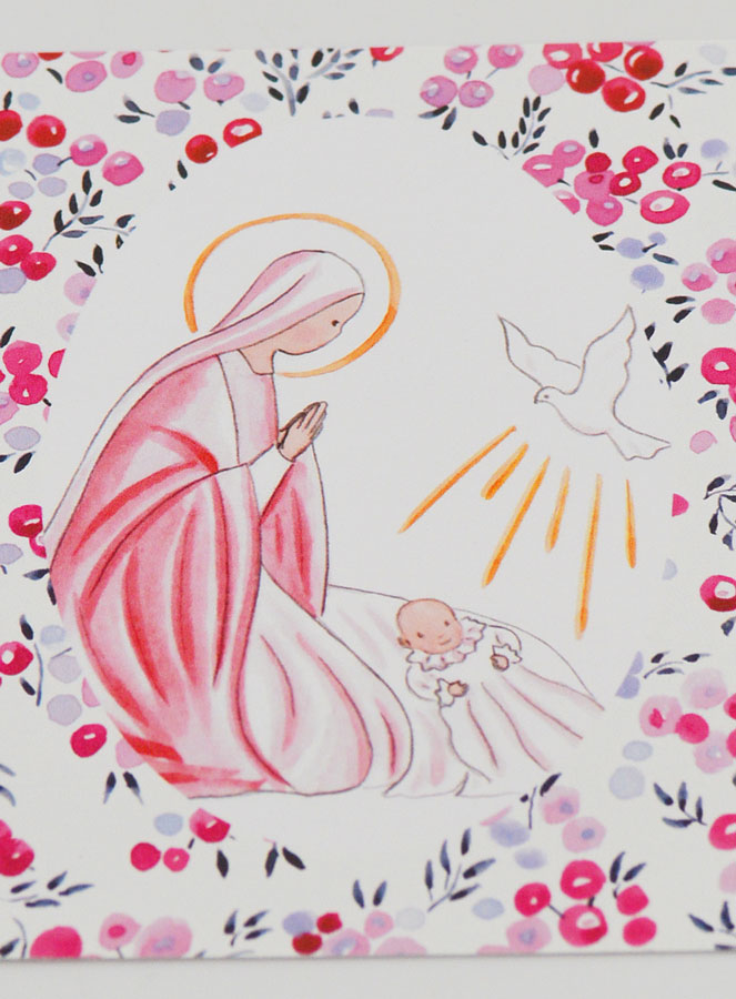 Immagine del Battesimo - Vergine Maria e Colomba dello Spirito Santo (pic 2)