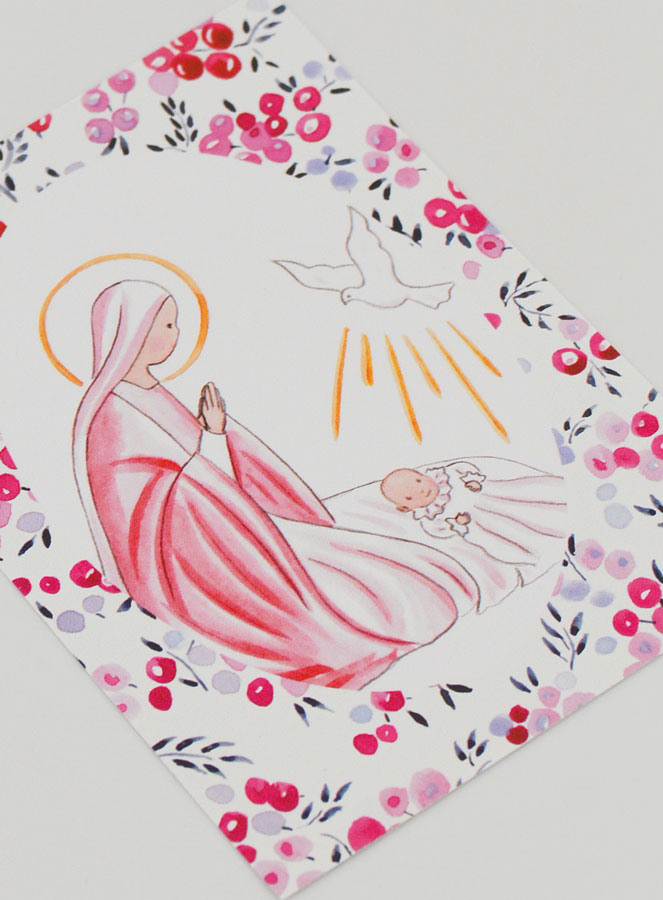 Immagine del Battesimo - Vergine Maria e Colomba dello Spirito Santo (pic 3)