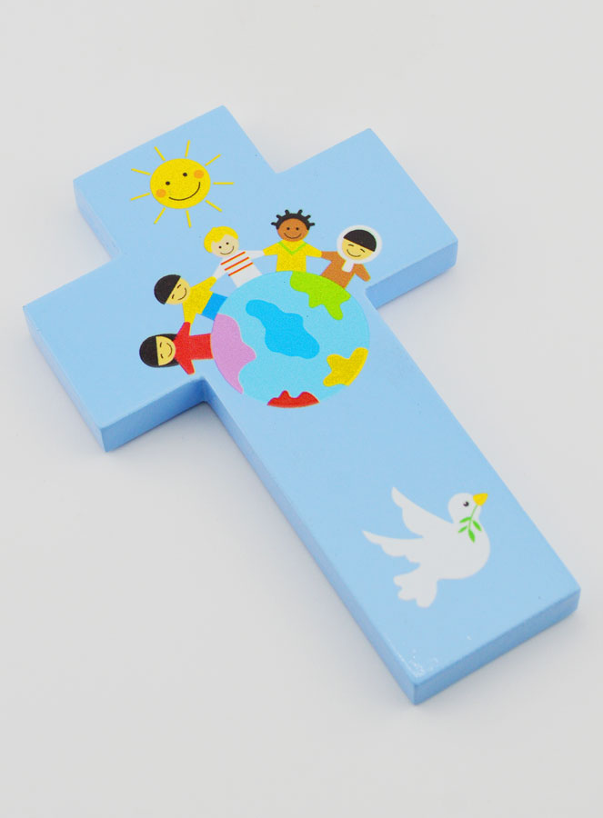 Croce in Legno - Bambini del Mondo (pic 3)