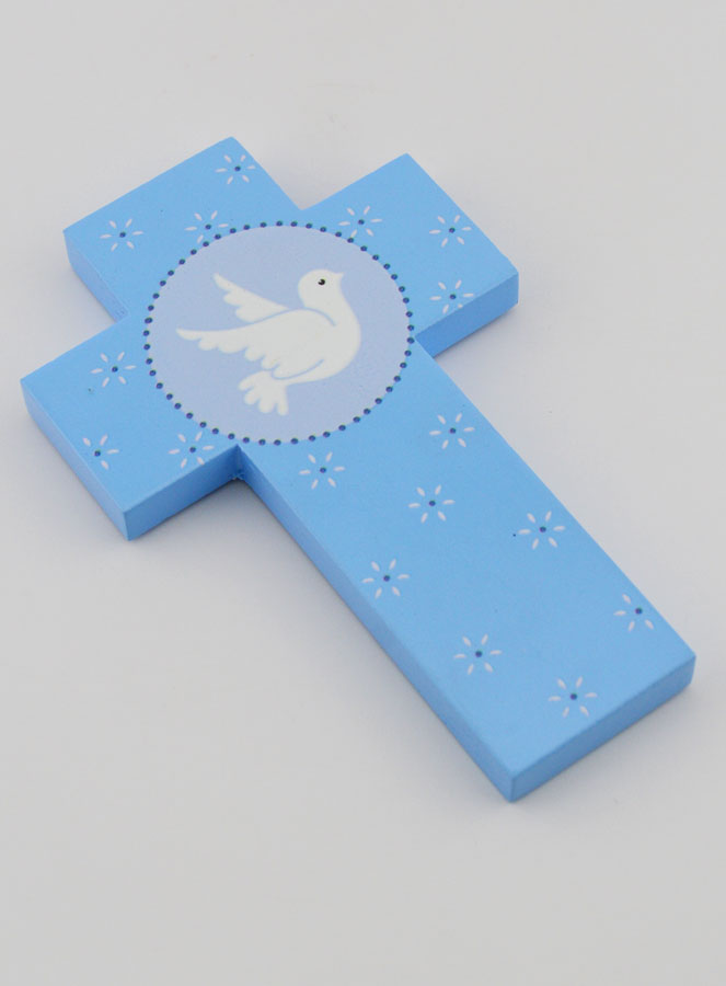 Croce Colomba dello Spirito Santo Blu (pic 3)