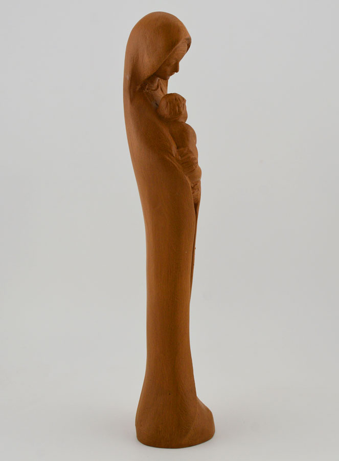 Statua Vergine Maria con Bambino Gesù - Regalo di Battesimo (pic 3)