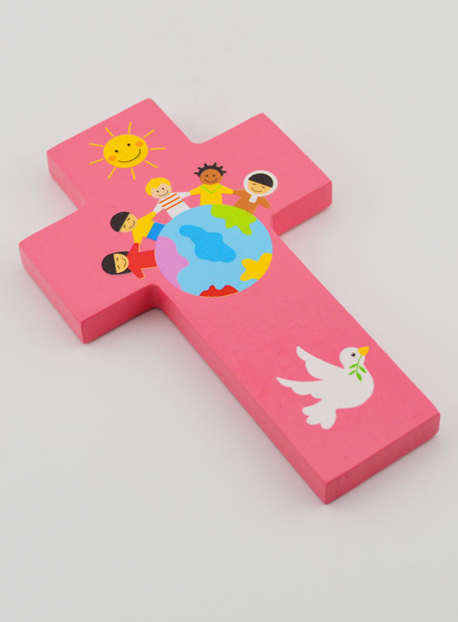 Croce in Legno Bambini del Mondo (pic 3)