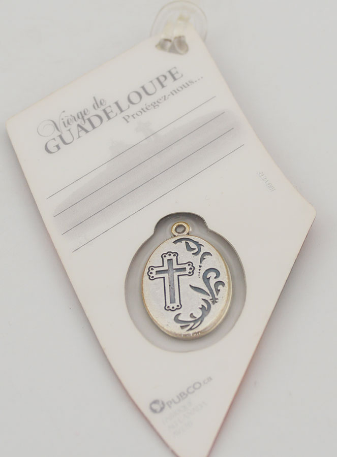 Placca Auto Specchietto Retrovisore - Madonna di Guadalupa (pic 4)