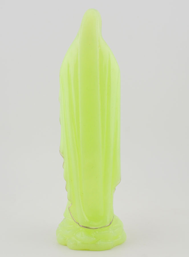Statua Nostra Signora di Lourdes Fluorescente - 18cm (pic 4)