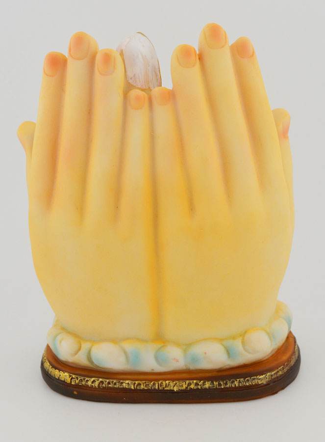 Statua Luminosa Nostra Signora di Lourdes - 14cm (pic 4)