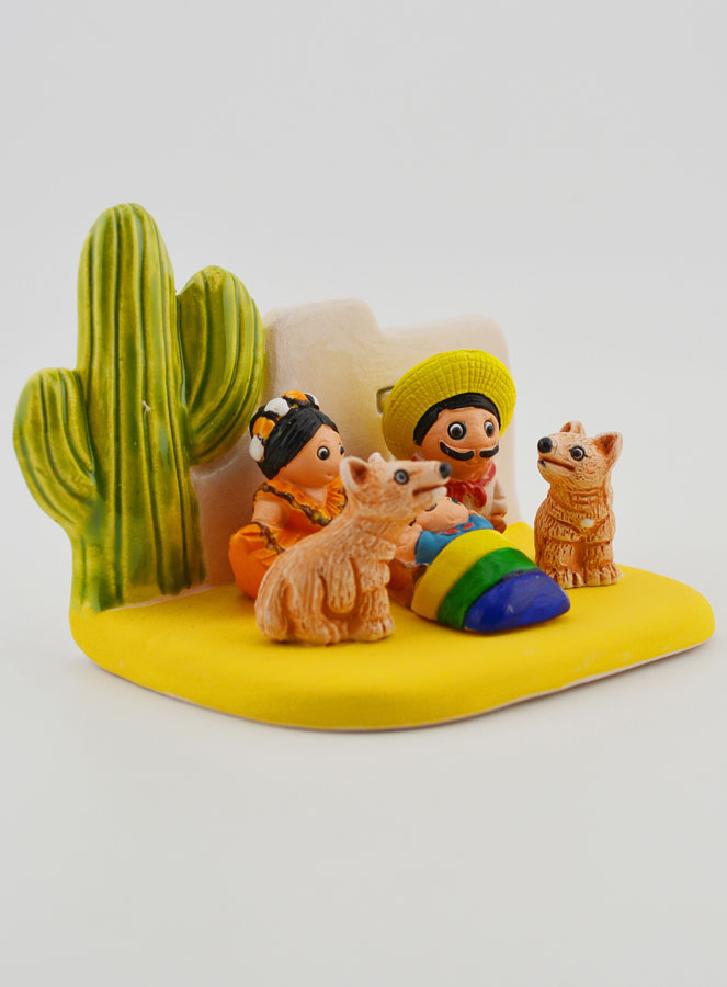 Presepe di Natale del Mondo - Natività Messico (pic 4)