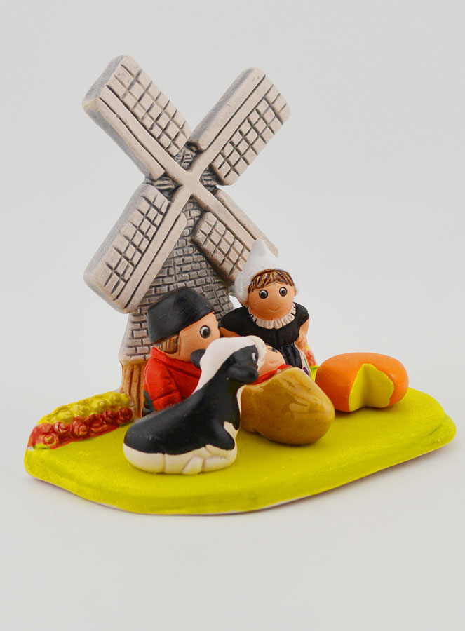 Presepe di Natale del Mondo - Natività Olanda (pic 4)