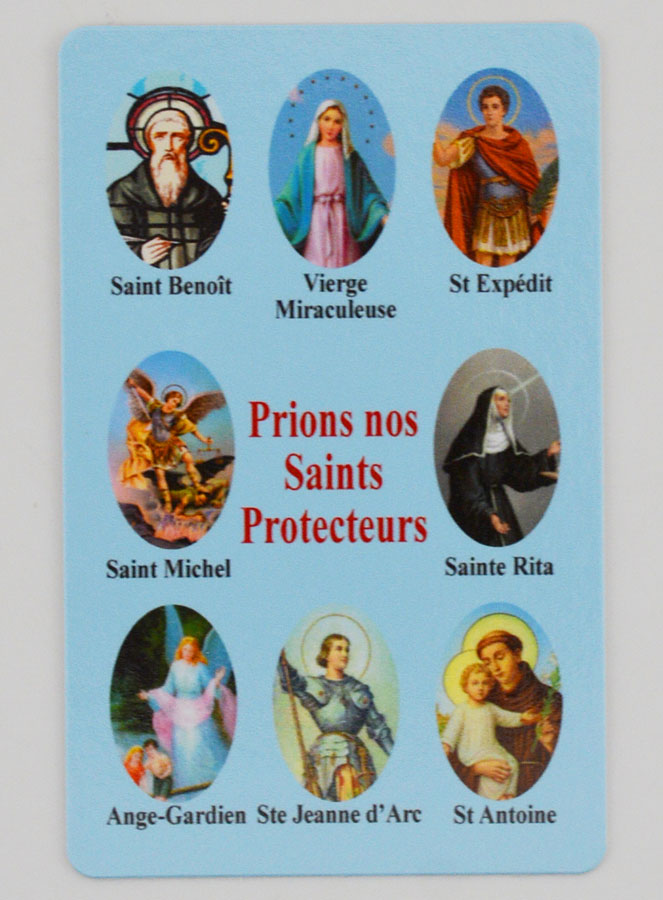 Confezione 10 Cartoline di Preghiera Santi Nostri Protettori (pic 3)